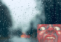 雨の通勤と、クリムゾン・キングの宮殿