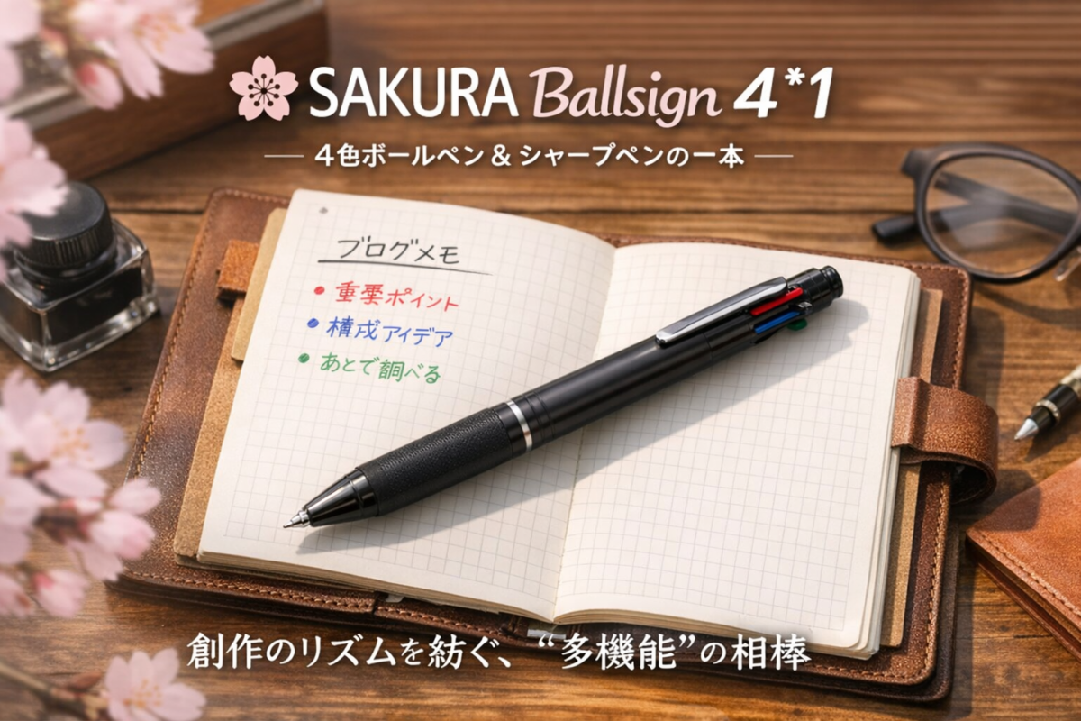🌸 SAKURA Ballsign 4*1 レビュー